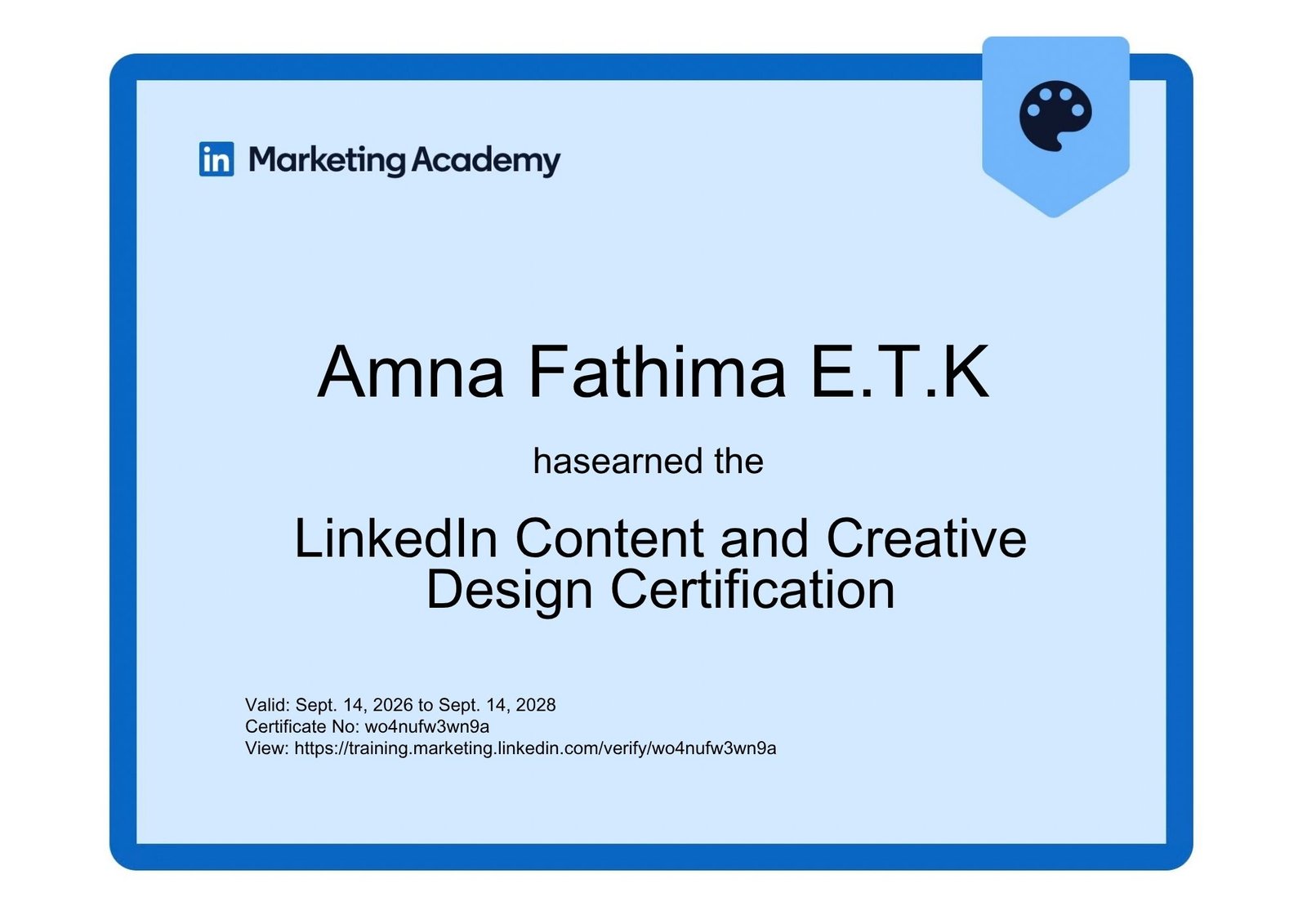 Home Best digital marketer in Calicut - LinkedIn certificate