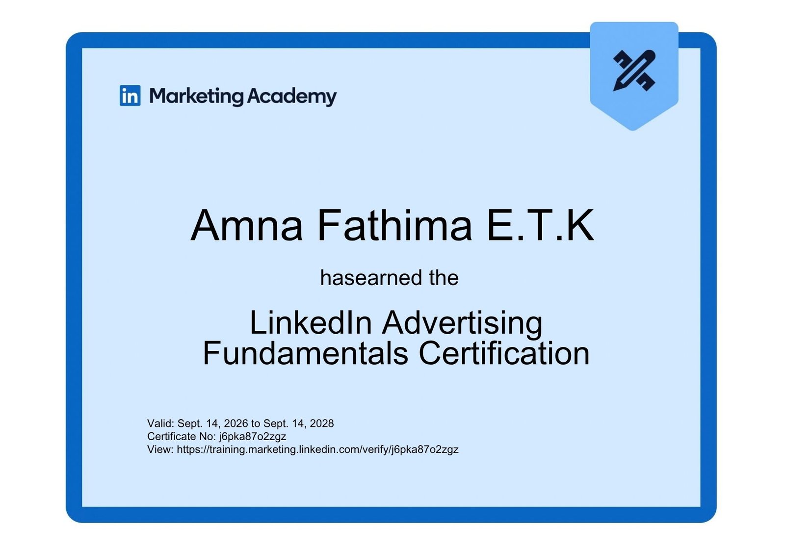 Home Best digital marketer in Calicut - LinkedIn certificate