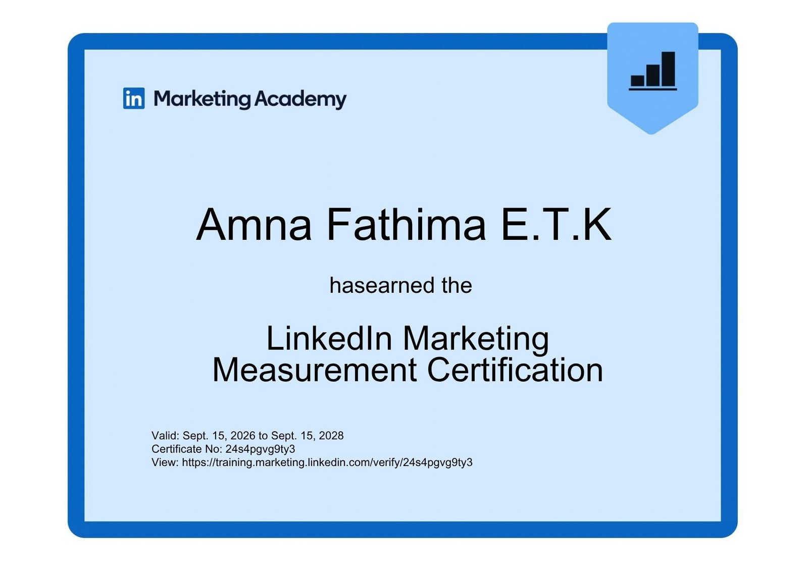 Home Best digital marketer in Calicut - LinkedIn certificate